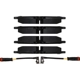 Purchase Top-Quality DYNAMIC FRICTION COMPANY - 4000-1317-00 - Rear Hybrid Pads pa2