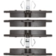 Purchase Top-Quality DYNAMIC FRICTION COMPANY - 4000-1341-00 - Rear Hybrid Pads pa4
