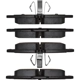 Purchase Top-Quality DYNAMIC FRICTION COMPANY - 4000-1341-10 - Rear Hybrid Pads pa4