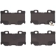 Purchase Top-Quality DYNAMIC FRICTION COMPANY - 4000-1347-00 - Rear Hybrid Pads pa1