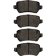 Purchase Top-Quality DYNAMIC FRICTION COMPANY - 4000-1362-00 - Rear Brake Pads pa2
