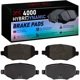 Purchase Top-Quality DYNAMIC FRICTION COMPANY - 4000-1377-00 - Rear Hybrid Pads pa4