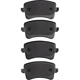 Purchase Top-Quality DYNAMIC FRICTION COMPANY - 4000-1386-00 - Rear Hybrid Pads pa2