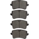 Purchase Top-Quality DYNAMIC FRICTION COMPANY - 4000-1386-00 - Rear Hybrid Pads pa3
