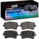 Purchase Top-Quality DYNAMIC FRICTION COMPANY - 4000-1386-00 - Rear Hybrid Pads pa5