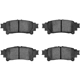 Purchase Top-Quality DYNAMIC FRICTION COMPANY - 4000-1391-10 - Rear Hybrid Pads pa1