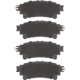 Purchase Top-Quality DYNAMIC FRICTION COMPANY - 4000-1391-10 - Rear Hybrid Pads pa2