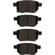 Purchase Top-Quality DYNAMIC FRICTION COMPANY - 4000-1423-00 - Rear Brake Pads pa1