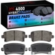 Purchase Top-Quality DYNAMIC FRICTION COMPANY - 4000-1430-00 - Rear Hybrid Pads pa4