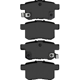 Purchase Top-Quality DYNAMIC FRICTION COMPANY - 4000-1451-00 - Rear Hybrid Pads pa3