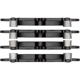 Purchase Top-Quality DYNAMIC FRICTION COMPANY - 4000-1453-00 - Rear Hybrid Pads pa3