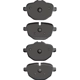 Purchase Top-Quality DYNAMIC FRICTION COMPANY - 4000-1473-00 - Rear Hybrid Pads pa4