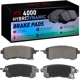 Purchase Top-Quality DYNAMIC FRICTION COMPANY - 4000-1510-00 - Rear Hybrid Pads pa5
