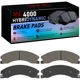 Purchase Top-Quality DYNAMIC FRICTION COMPANY - 4000-1565-00 - Rear Hybrid Pads pa3