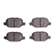 Purchase Top-Quality DYNAMIC FRICTION COMPANY - 4000-1569-00 - Rear Hybrid Pads pa1