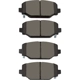 Purchase Top-Quality DYNAMIC FRICTION COMPANY - 4000-1596-00 - Rear Hybrid Pads pa2