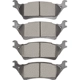Purchase Top-Quality DYNAMIC FRICTION COMPANY - 4000-1602-00 - Rear Hybrid Pads pa2