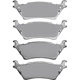 Purchase Top-Quality DYNAMIC FRICTION COMPANY - 4000-1602-00 - Rear Hybrid Pads pa3