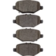 Purchase Top-Quality DYNAMIC FRICTION COMPANY - 4000-1612-00 - Rear Hybrid Pads pa2