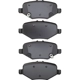 Purchase Top-Quality DYNAMIC FRICTION COMPANY - 4000-1612-00 - Rear Hybrid Pads pa3