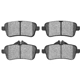 Purchase Top-Quality DYNAMIC FRICTION COMPANY - 4000-1630-20 - Rear Brake Pads pa1