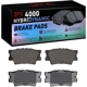 Purchase Top-Quality DYNAMIC FRICTION COMPANY - 4000-1632-00 - Rear Hybrid Pads pa4