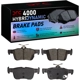 Purchase Top-Quality DYNAMIC FRICTION COMPANY - 4000-1665-00 - Rear Brake Pads pa4