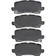 Purchase Top-Quality DYNAMIC FRICTION COMPANY - 4000-1698-00 - Rear Hybrid Pads pa4