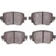 Purchase Top-Quality DYNAMIC FRICTION COMPANY - 4000-1779-00 - Rear Brake Pads pa1