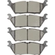 Purchase Top-Quality DYNAMIC FRICTION COMPANY - 4000-1790-00 - Rear Hybrid Pads pa2