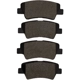 Purchase Top-Quality DYNAMIC FRICTION COMPANY - 4000-1812-00 - Rear Hybrid Pads pa3