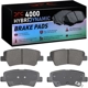 Purchase Top-Quality DYNAMIC FRICTION COMPANY - 4000-1813-00 - Rear Hybrid Pads pa3