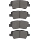 Purchase Top-Quality DYNAMIC FRICTION COMPANY - 4000-1813-00 - Rear Hybrid Pads pa4