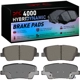 Purchase Top-Quality DYNAMIC FRICTION COMPANY - 4000-1816-00 - Rear Hybrid Pads pa4