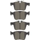 Purchase Top-Quality DYNAMIC FRICTION COMPANY - 4000-1821-00 - Rear Brake Pads pa2