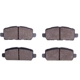 Purchase Top-Quality DYNAMIC FRICTION COMPANY - 4000-1841-00 - Rear Hybrid Pads pa2