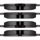 Purchase Top-Quality DYNAMIC FRICTION COMPANY - 4000-1850-00 - Rear Hybrid Pads pa4