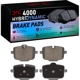 Purchase Top-Quality DYNAMIC FRICTION COMPANY - 4000-1850-00 - Rear Hybrid Pads pa5