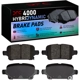 Purchase Top-Quality DYNAMIC FRICTION COMPANY - 4000-1857-00 - Rear Hybrid Pads pa4