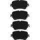 Purchase Top-Quality DYNAMIC FRICTION COMPANY - 4000-1895-00 - Rear Hybrid Pads pa2