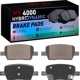 Purchase Top-Quality DYNAMIC FRICTION COMPANY - 4000-1914-00 - Rear Hybrid Pads pa5
