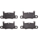 Purchase Top-Quality DYNAMIC FRICTION COMPANY - 4000-1925-00 - Rear Hybrid Pads pa2
