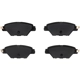Purchase Top-Quality DYNAMIC FRICTION COMPANY - 4000-1934-00 - Rear Hybrid Pads pa1