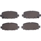 Purchase Top-Quality DYNAMIC FRICTION COMPANY - 4000-2081-00 - Rear Hybrid Pads pa2