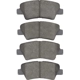 Purchase Top-Quality DYNAMIC FRICTION COMPANY - 4000-2098-00 - Rear Hybrid Pads pa2