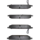 Purchase Top-Quality DYNAMIC FRICTION COMPANY - 4000-2098-00 - Rear Hybrid Pads pa4