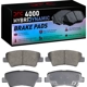 Purchase Top-Quality DYNAMIC FRICTION COMPANY - 4000-2098-00 - Rear Hybrid Pads pa5