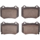 Purchase Top-Quality DYNAMIC FRICTION COMPANY - 4000-2118-00 - Rear Hybrid Pads pa2