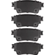 Purchase Top-Quality DYNAMIC FRICTION COMPANY - 4000-2135-00 - Rear Hybrid Pads pa1