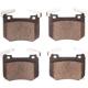 Purchase Top-Quality DYNAMIC FRICTION COMPANY - 4000-2144-00 - Rear Hybrid Pads pa1